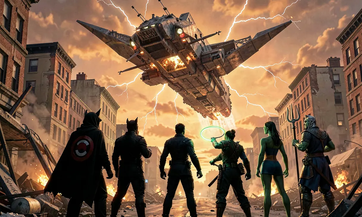 The Justice League Founding