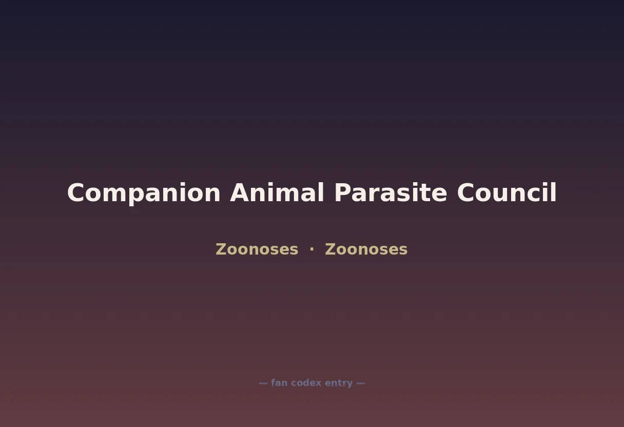 Companion Animal Parasite Council