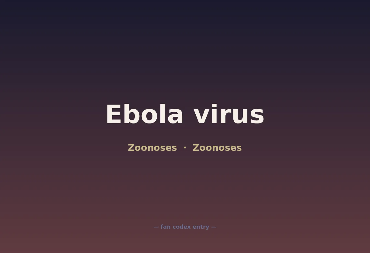 Ebola virus