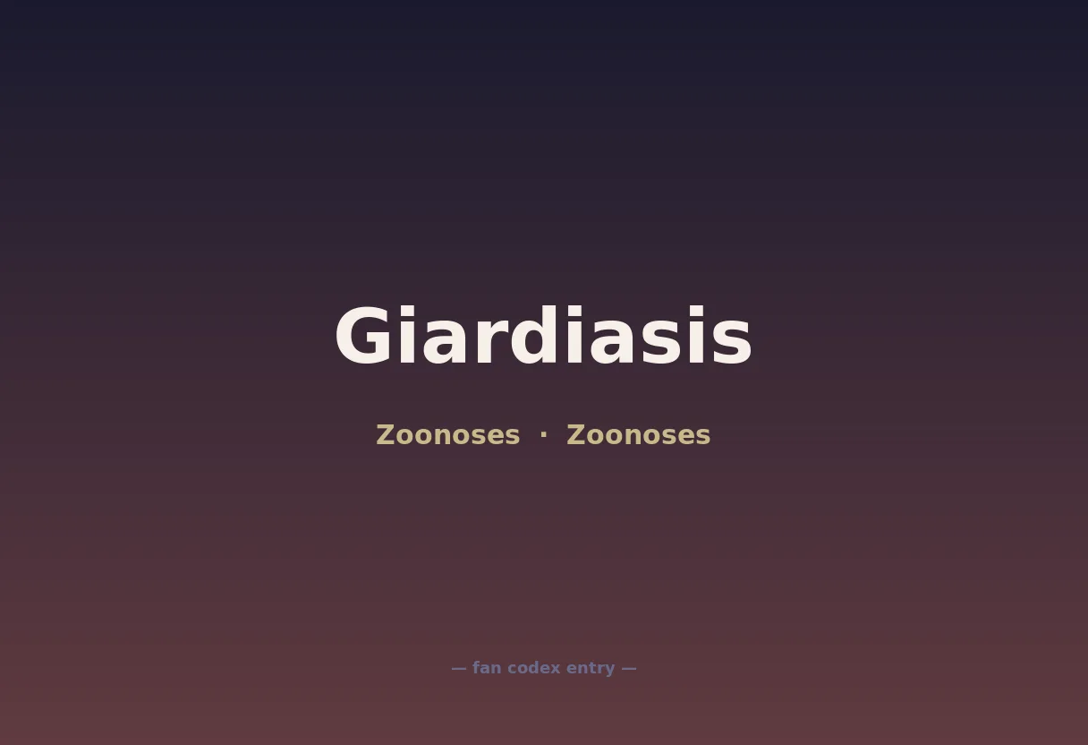 Giardiasis