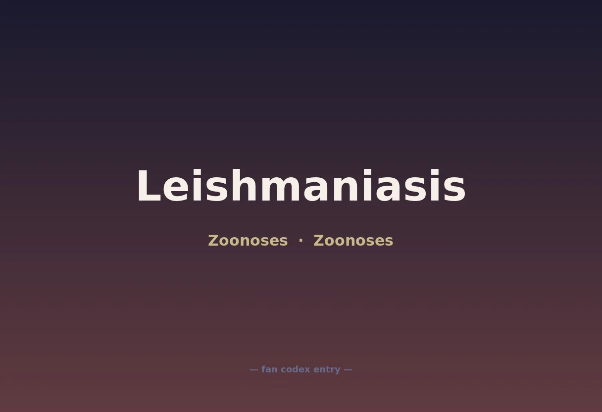 Leishmaniasis